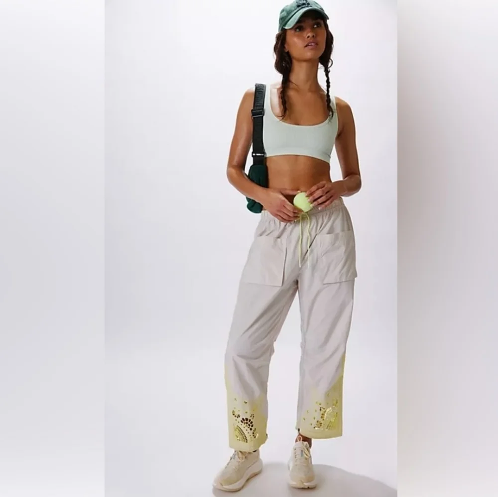 FREE PEOPLE Fly By Night Embroidered Pants NWT Medium - Picture 3 of 12